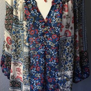 Fig and Flower blouse 2xx